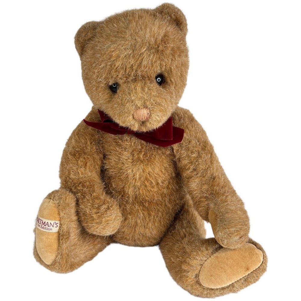 Gund‎ Limited Edition B Altmans Teddy Bear Plush 16” Jointed Legs Vintage 1987